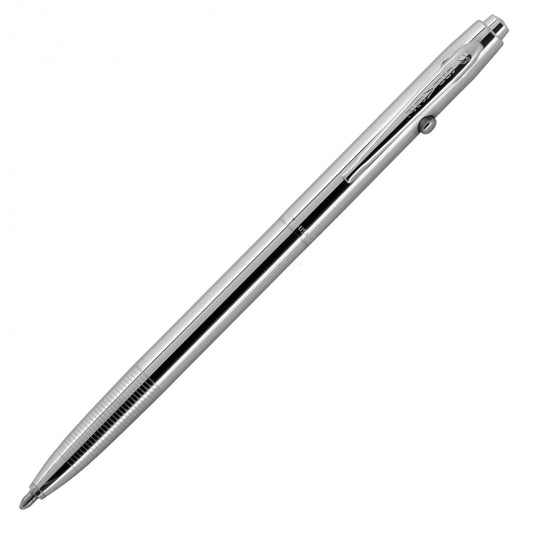 Fisher Shuttle Space Pen, Chrome, Med Black Ink