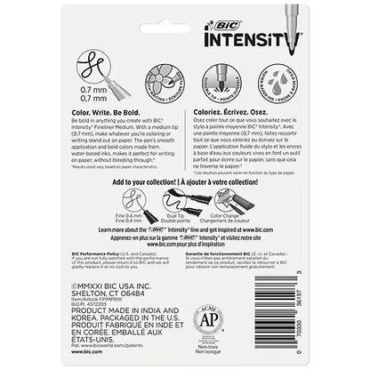 BIC Intensity Fineliner Medium Tip (0.7mm) 10-Pack Blister