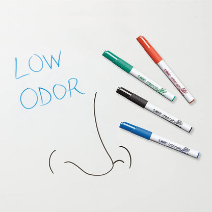 BIC Intensity Low Odor Dry Erase Marker Pocket Fine Point Dozen Box