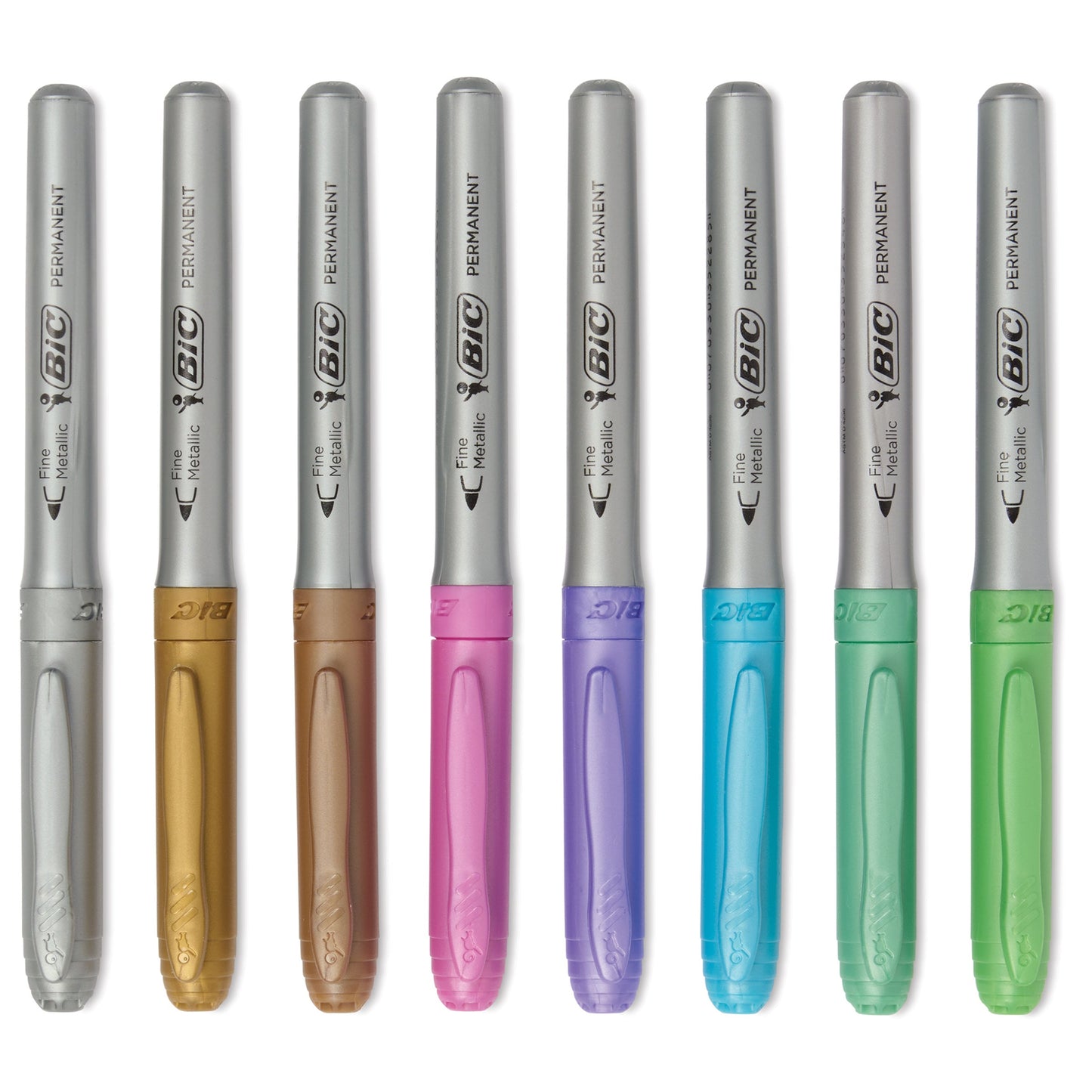 BIC Intensity Permanent Marker Metallic Ultra Fine Point 8-Pack Blister