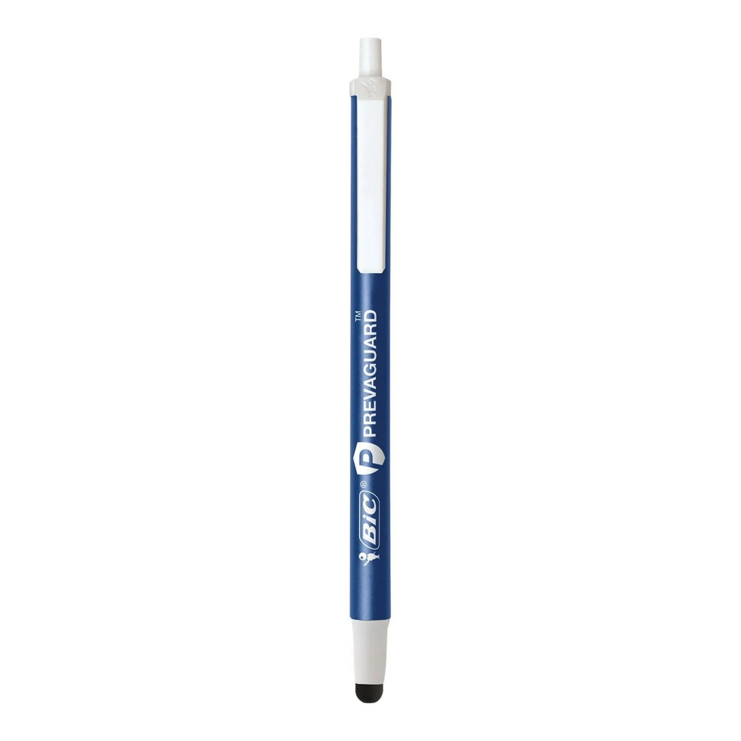 BIC PrevaGuard Clic Stic Stylus, Blue Dozen Box