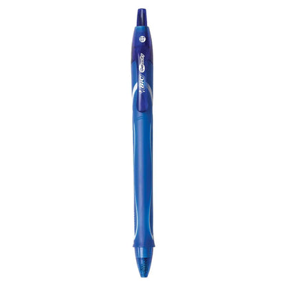 BIC Gel-ocity Quick Dry Retractable Gel Pens, Medium Point, 0.7 mm, Black/Blue/Red Asst