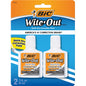 BIC Quick Dry Correction Fluid 2-Pack Blister