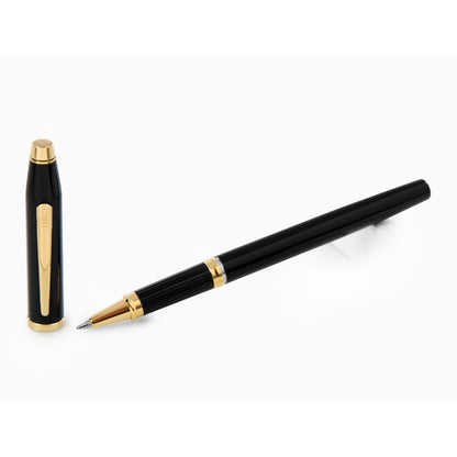 Cross 414-1 Century II 23 Gold Black Lacquer Rollerball