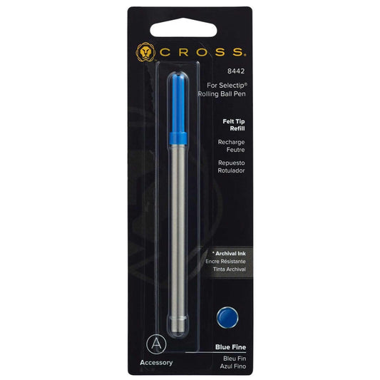 Cross 8442 Refill, Selectip Porous Point Fine Blue