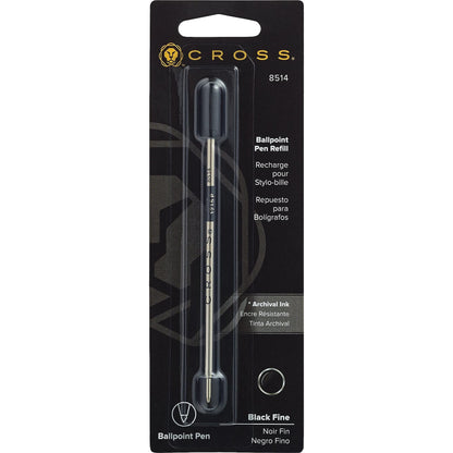 Cross 8514 Refill, Ballpoint Fine Black