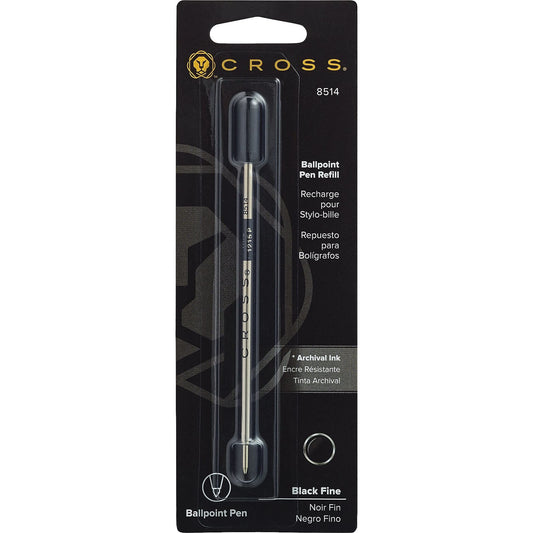 Cross 8514 Refill, Ballpoint Fine Black