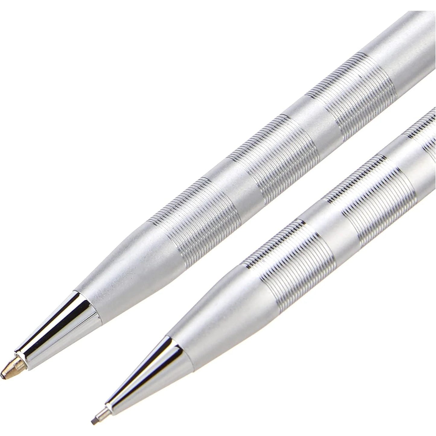 Cross Classic Century® Satin Chrome with Polished Chrome Appointments Ballpoint Pen and 0.7mm Pencil Set