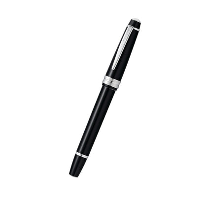 Cross Bailey Light™ Polished Black Resin with Polished Chrome Appointments and Medium Nib Fountain Pen