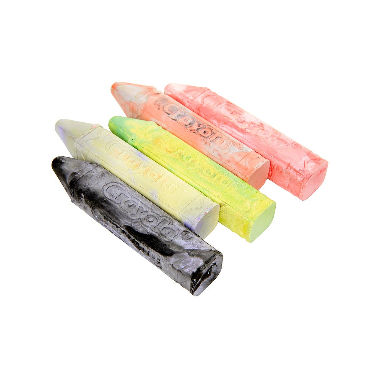 Crayola 03-5800 Washable Tie Dye Sidewalk Chalk