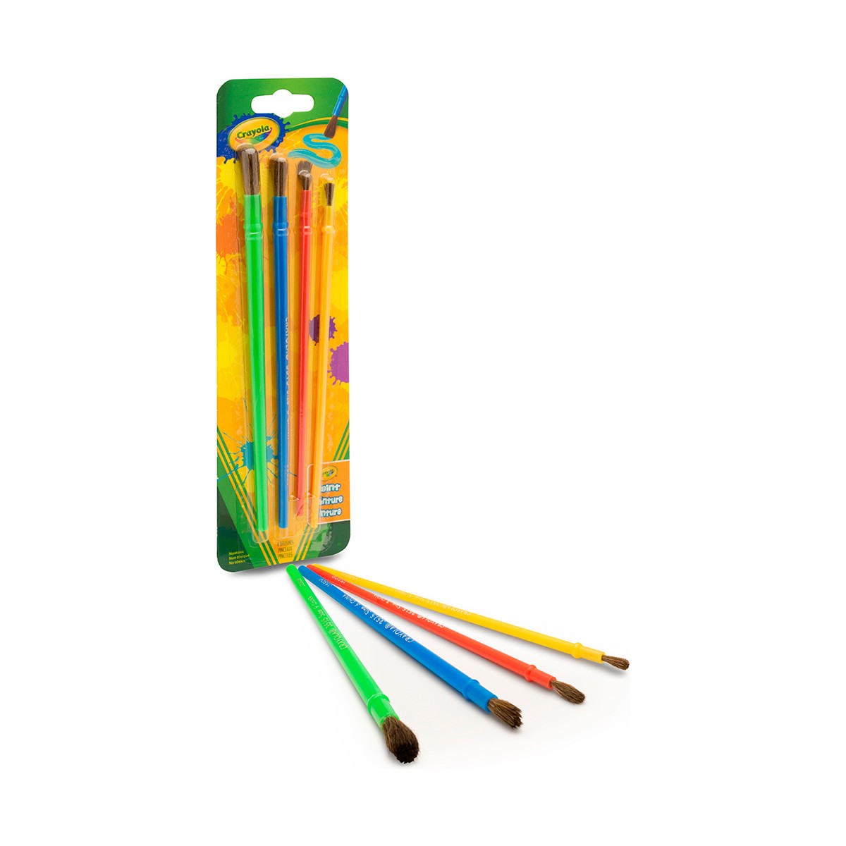 Crayola 05-3515 4 ct. Art and Craft Brush Set