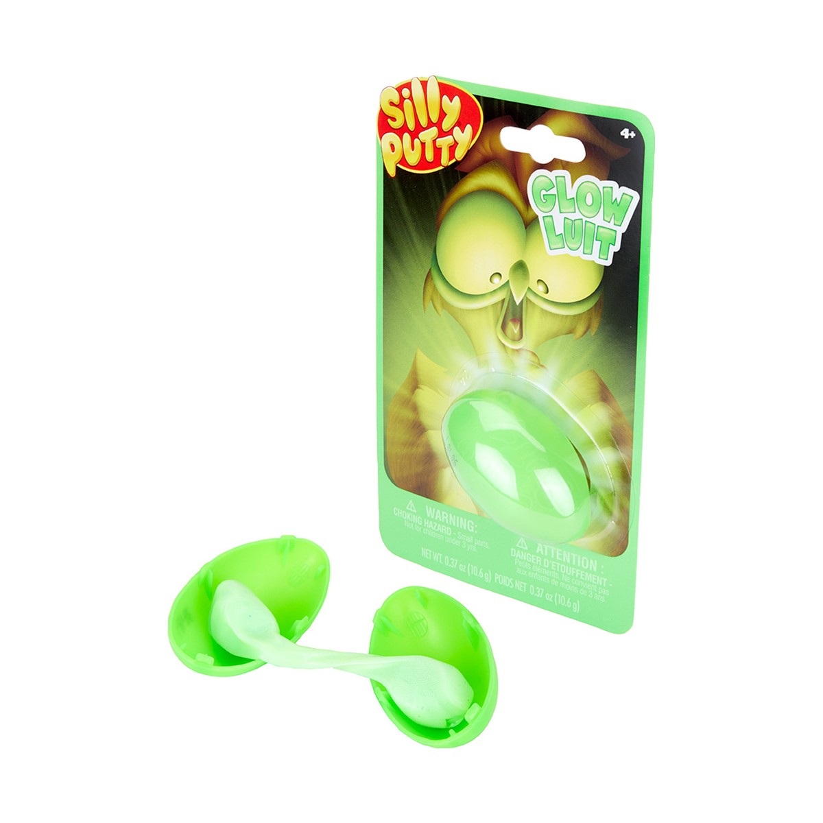 Crayola 08-0316 Silly Putty Assorted Glow