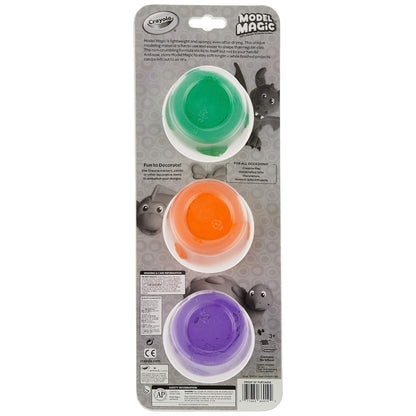 Crayola 23-6019 Model Magic 3 ct. Tubs, Secondary Colors
