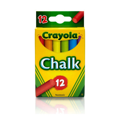 Crayola 51-0816 12 ct. Multi-Colored Children's Chalk