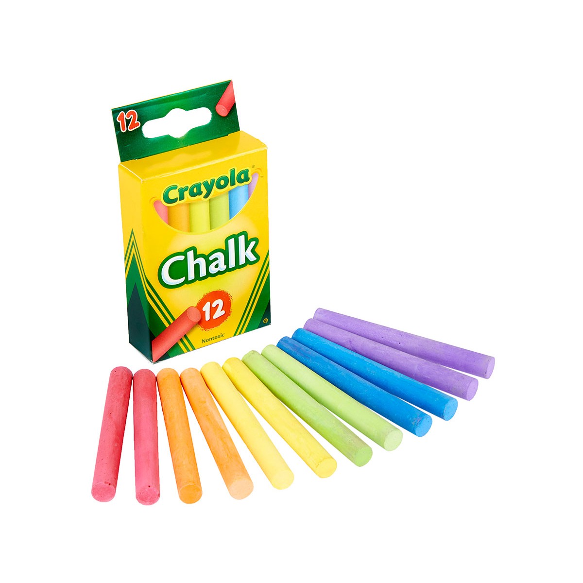 Crayola 51-0816 12 ct. Multi-Colored Children's Chalk