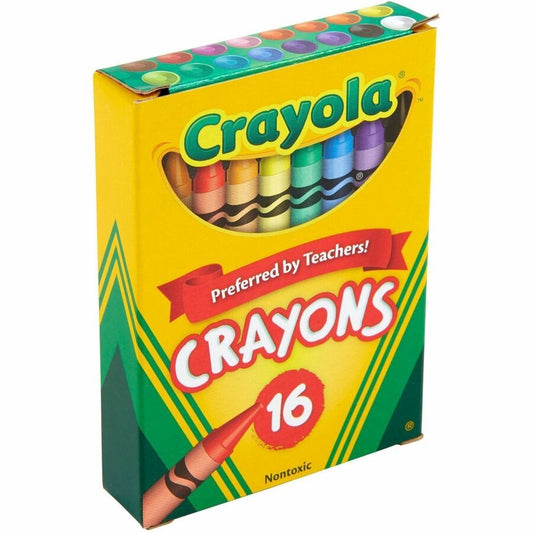 Crayola 52-0016 16 ct. Crayons - Tuck Box
