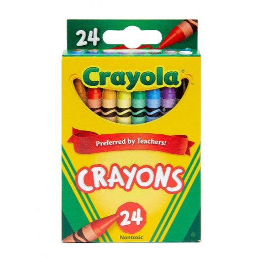 Crayola 52-0024 24 ct. Crayons - Tuck Box