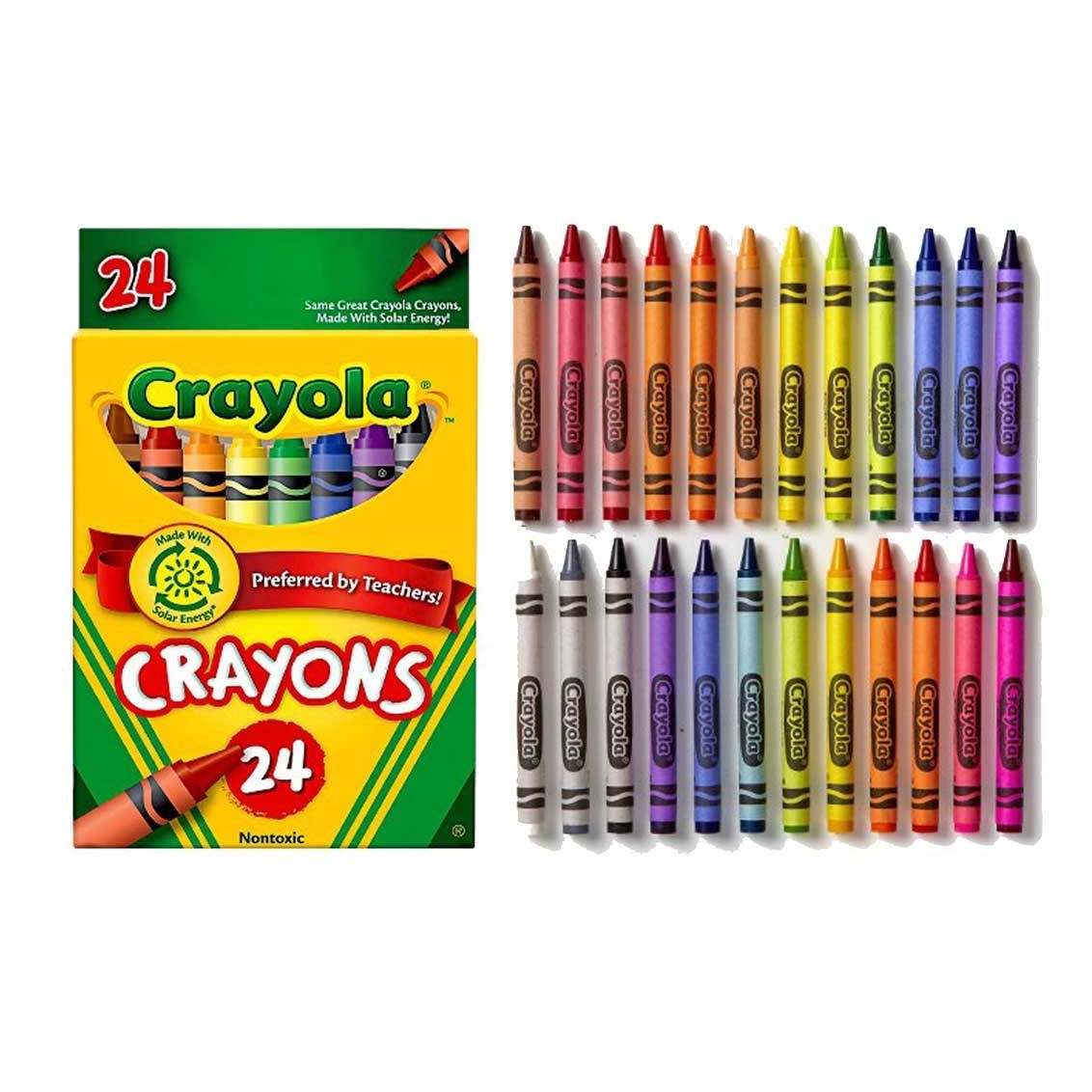 Crayola 52-0024 24 ct. Crayons - Tuck Box