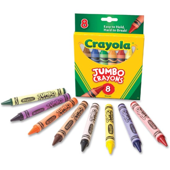 Crayola 52-0389 8 ct. Jumbo Crayons