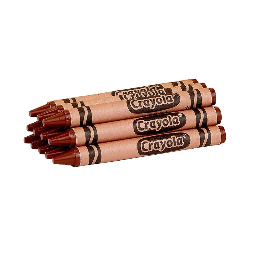 Crayola 52-0836-007 Bulk Crayons, Regular Size - Brown