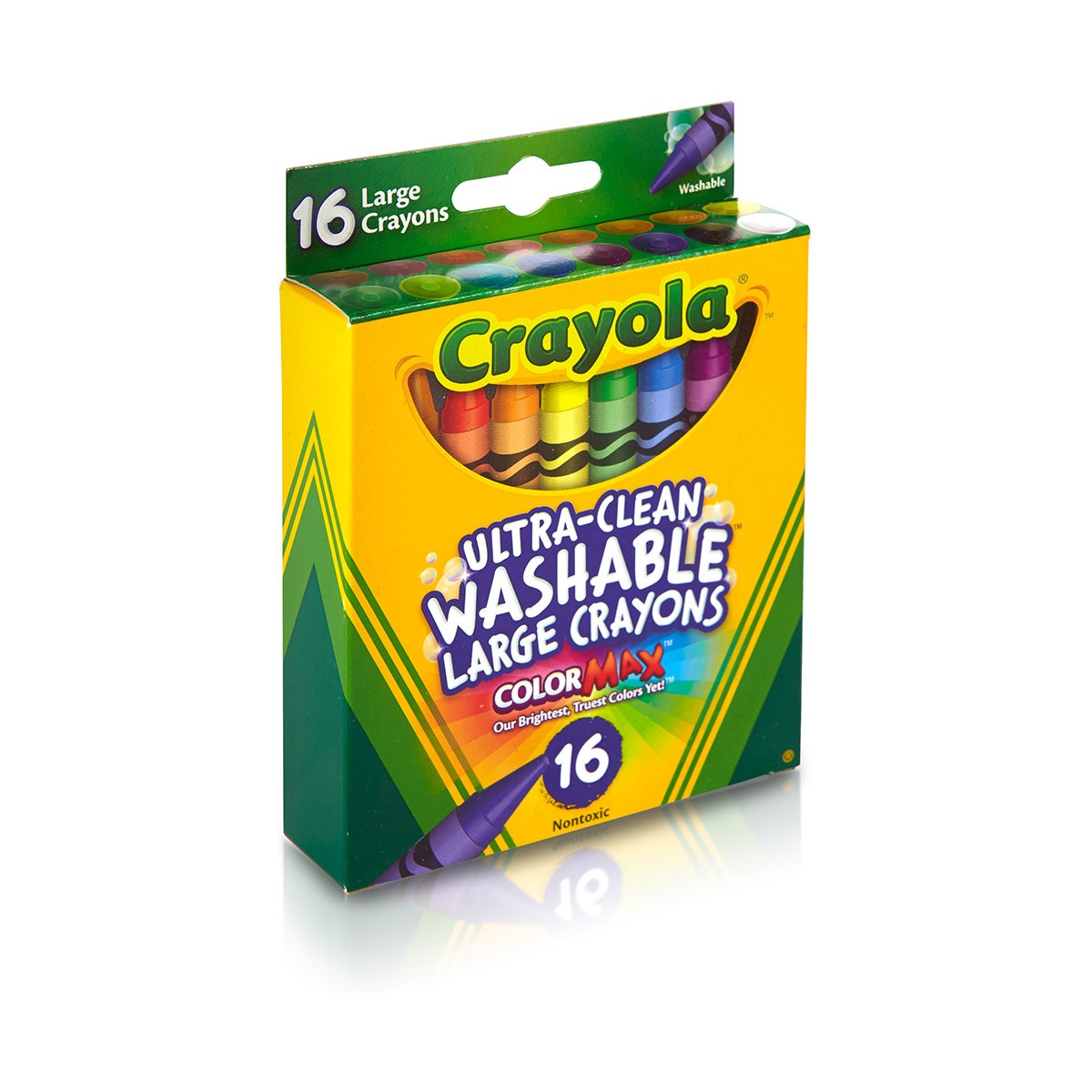 Crayola 52-3281 16 ct. Ultra-Clean Washable Large Crayons