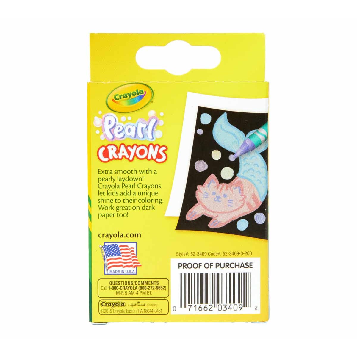 Crayola 52-3409 24 ct. Pearl Crayons