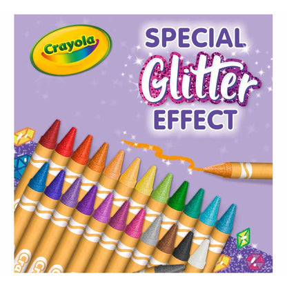 Crayola 52-3715 24 ct. Glitter Crayons