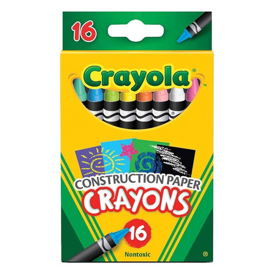 Crayola 52-5817 16 ct. Construction Paper Crayons