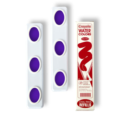 Crayola 53-1205-040 Watercolor Refill, Violet (Purple)