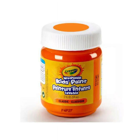 Crayola 54-2236 2 oz. Washable Kid's Paint, Orange