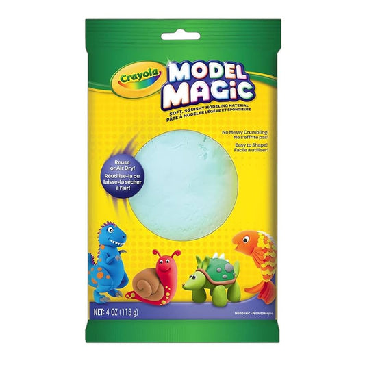 Crayola 57-4402 Model Magic, 4-oz. Pouch - Aquamarine1, 2