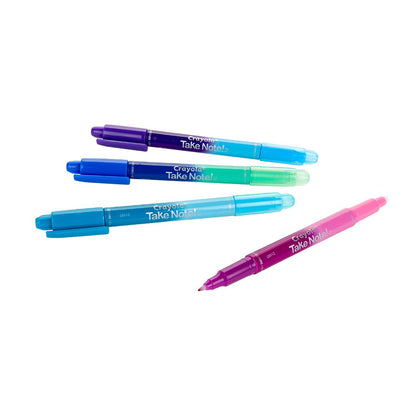 Crayola 58-6635 4 ct. Take Note! Color Changing Pens