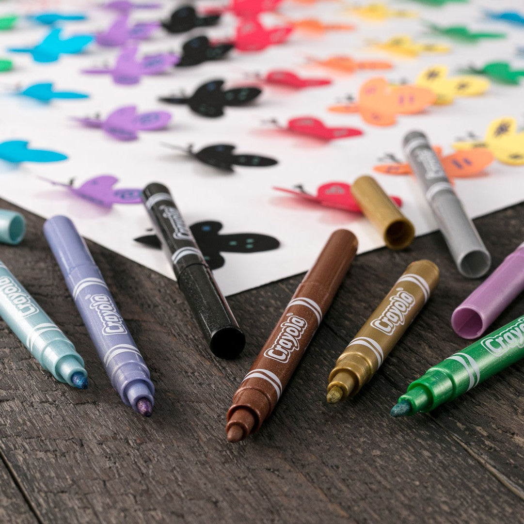 Crayola 58-8628 8 ct. Metallic Markers