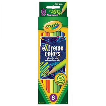 Crayola 68-1120 8 ct. eXtreme Colors Pencils