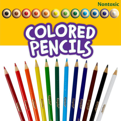 Crayola 68-4012 12 ct. Colored Pencils, Long