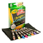 Crayola 98-5202 8 ct. Dry-Erase Crayons, Brights, Large Size