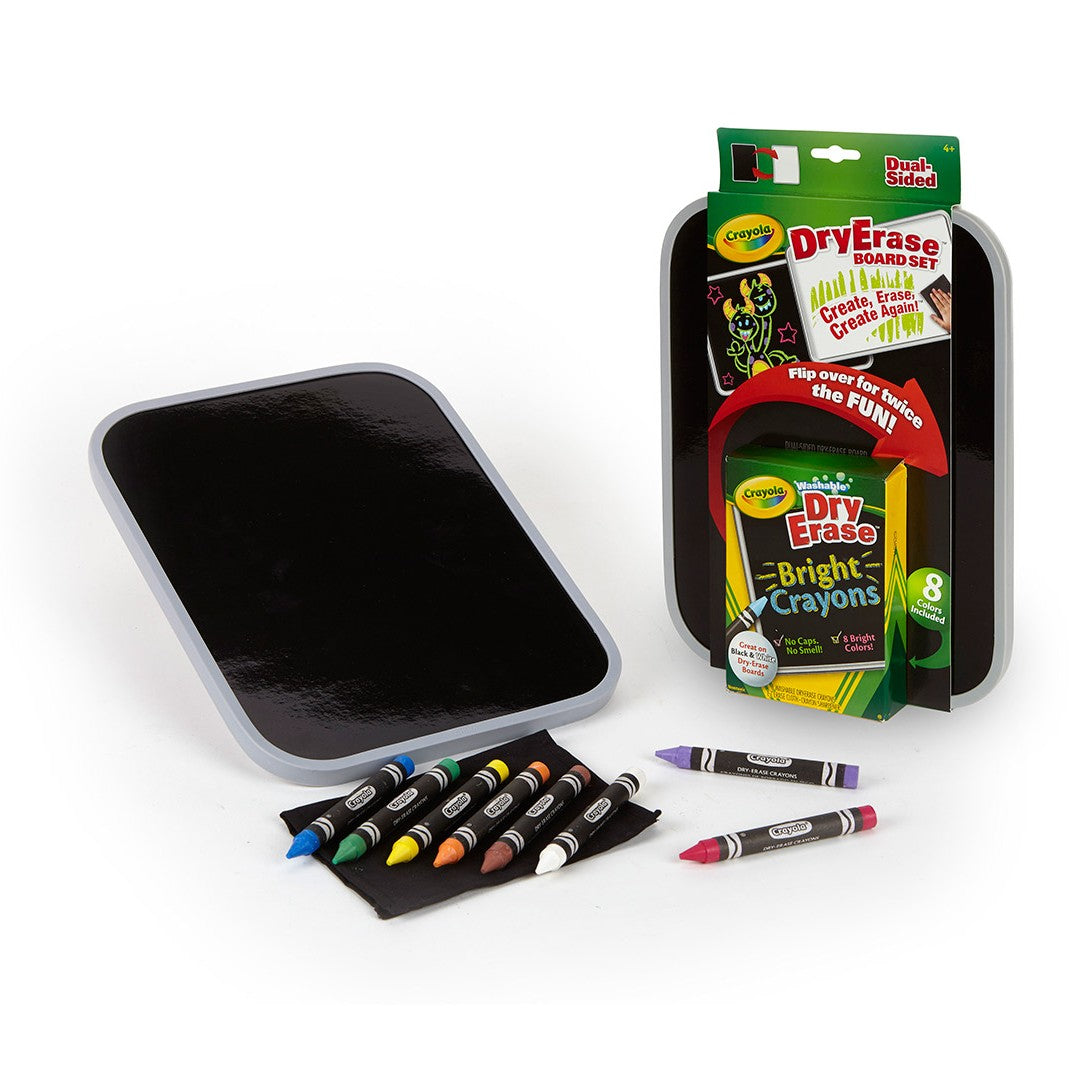Crayola 98-8638 Dual Sided Dry-Erase Board Set