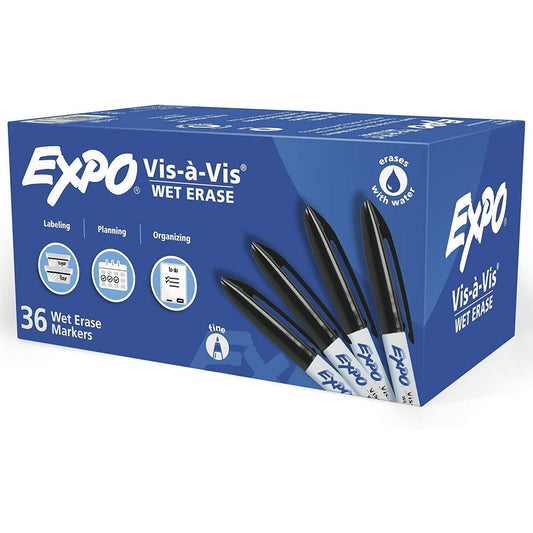 Expo Vis A Vis 36ct Blk Fine