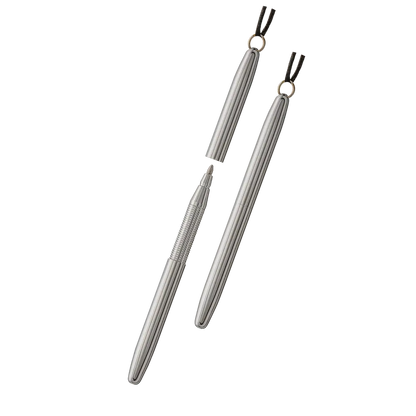 Fisher 350CN Bullet Space Pen, Chrome Finish,  w/Ring for Neck Chain