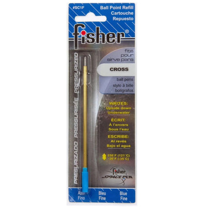 Fisher SC1F Pressurized Cross Refill FP Blue