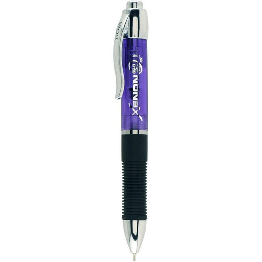 Itoya XE100PU Xenon Retractable Pen with AquaRoller Med Point 1.0m, Amethyst
