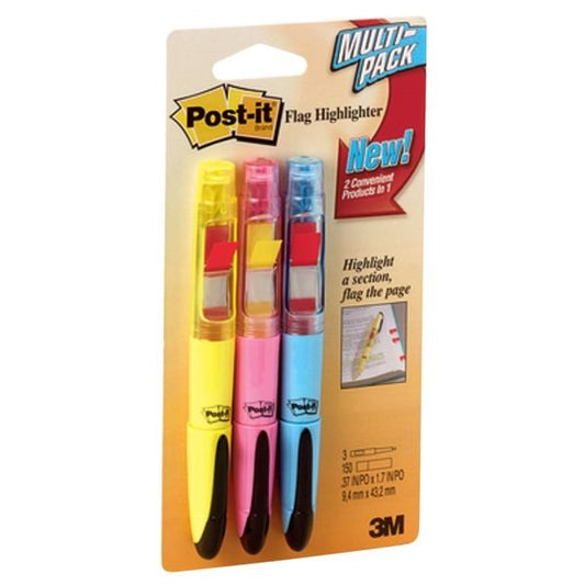 3M 689-HL3  Post-it Flag Highlighter