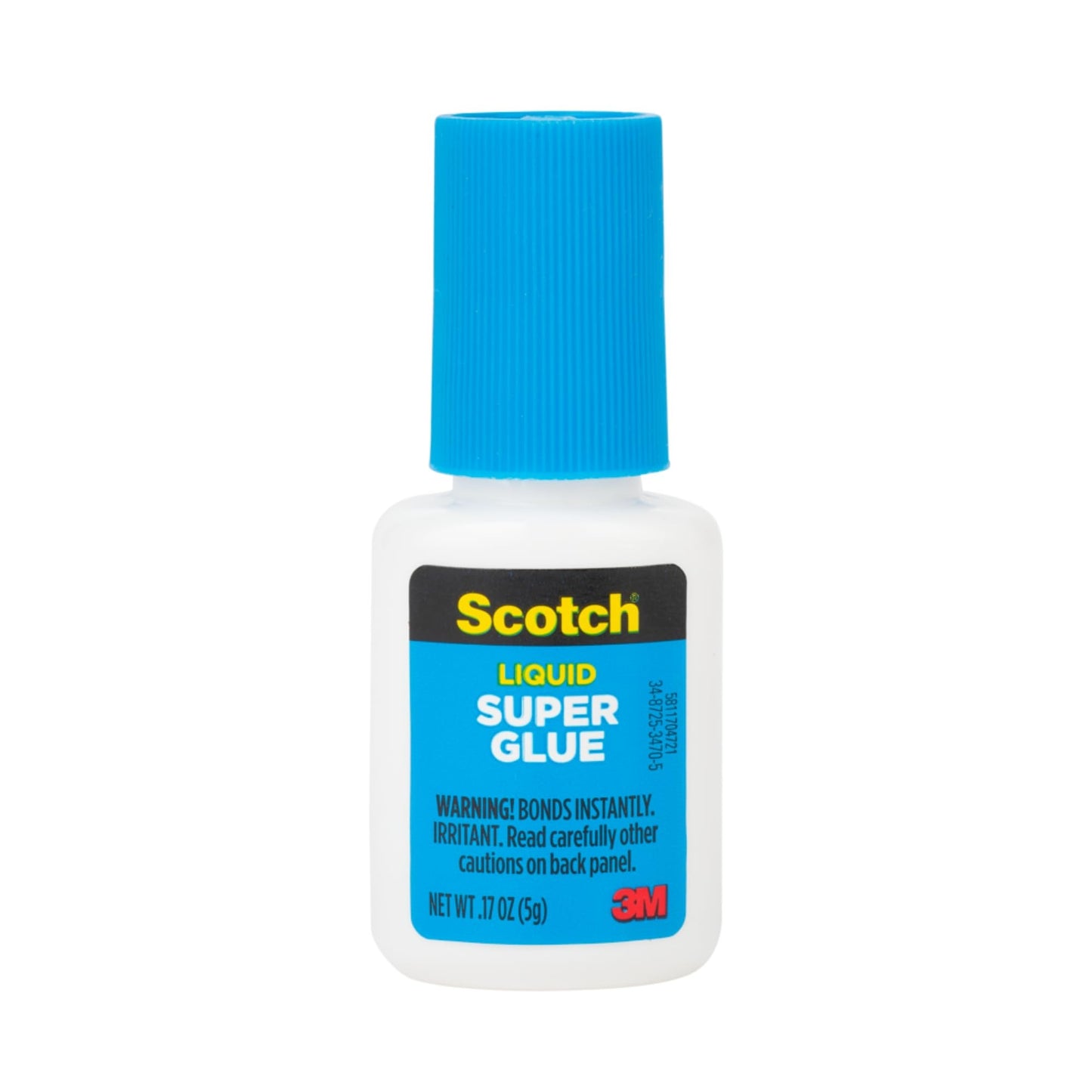 3M AD127  Scotch Super Glue Liquid Brush-On, .17 oz (5 g)