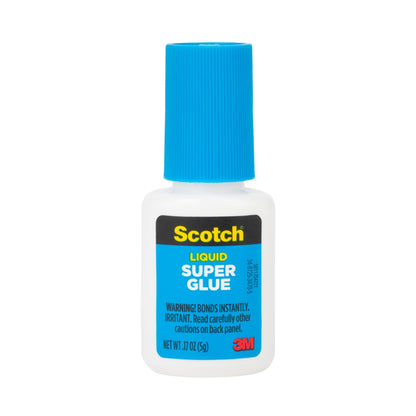 3M AD127  Scotch Super Glue Liquid Brush-On, .17 oz (5 g)