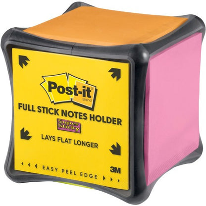 3M F330-CUBEDISP Post-it Note Holder, 3.8 in x 3.8 in x 3.8 in (96,5 mm x 96,5 mm x 96,5 mm)