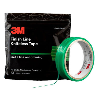 3M KNIFELESS-FIN-4-50  3M Knifeless Tape Finish Line, Green, 3.5 mm x 50 m