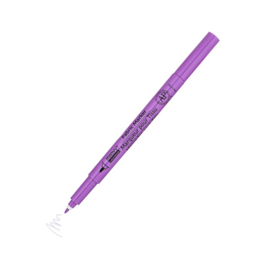 Marvy 522S-F8 Fabric Marker Fine Point Fl Violet