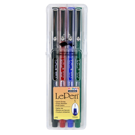 Marvy 4300-4A Le Pen, 0.3mm, 4pc Primary Set