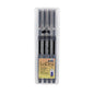 Marvy 4300-4B Le Pen, 0.3mm, 4pc Set Black