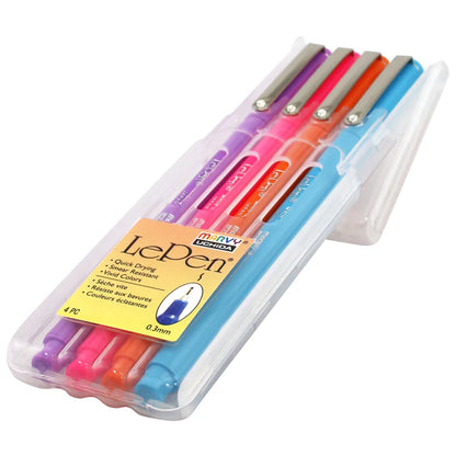 Marvy 4300-4D Le Pen, 0.3mm, 4pc Set